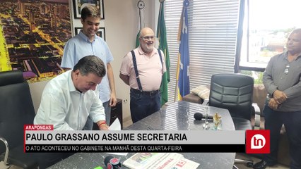 Paulo Grassano assume secretaria em Arapongas; assista