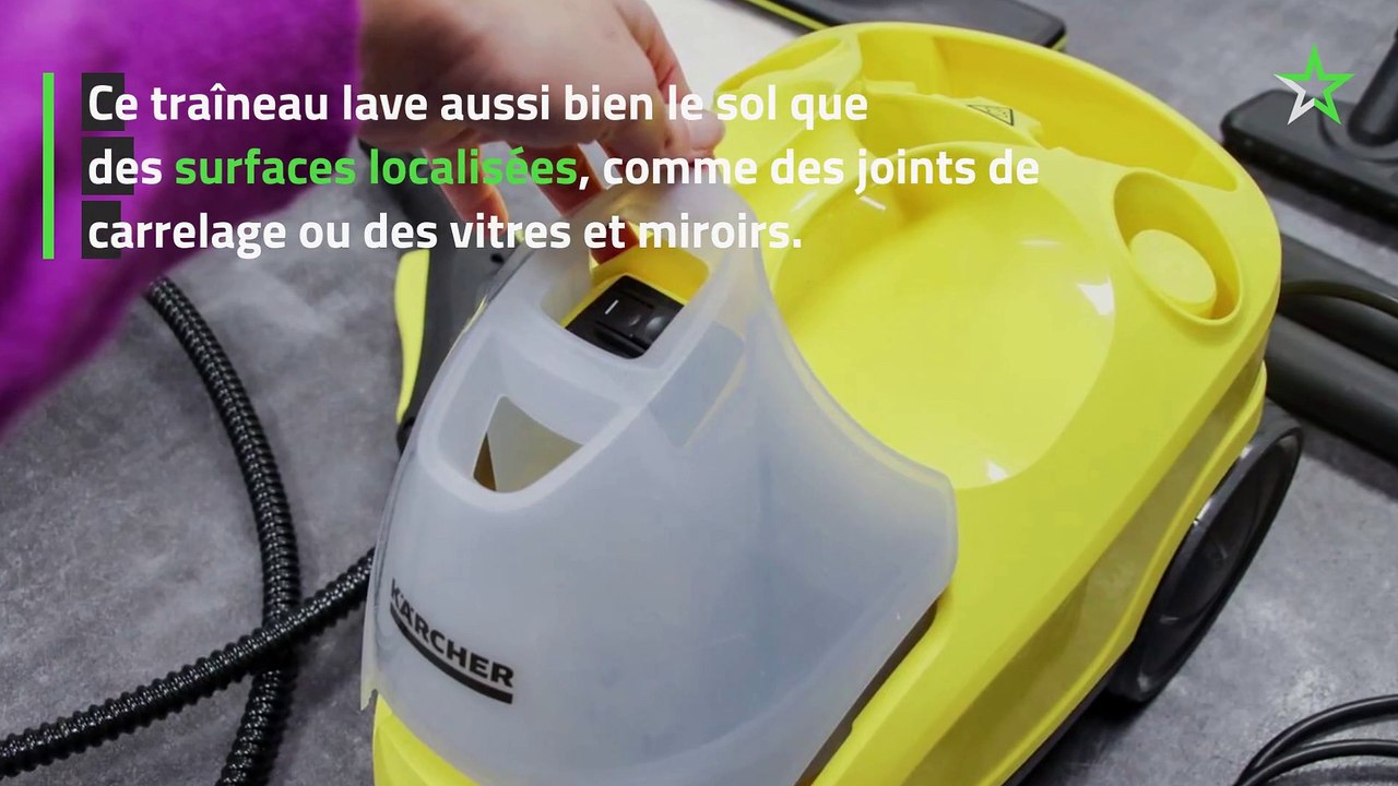 Test Nettoyeur vapeur Karcher SC 4 EasyFix : le traîneau s’en tient à l’essentiel