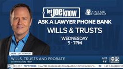Let Joe Know - Ask a lawyer about wills and trusts