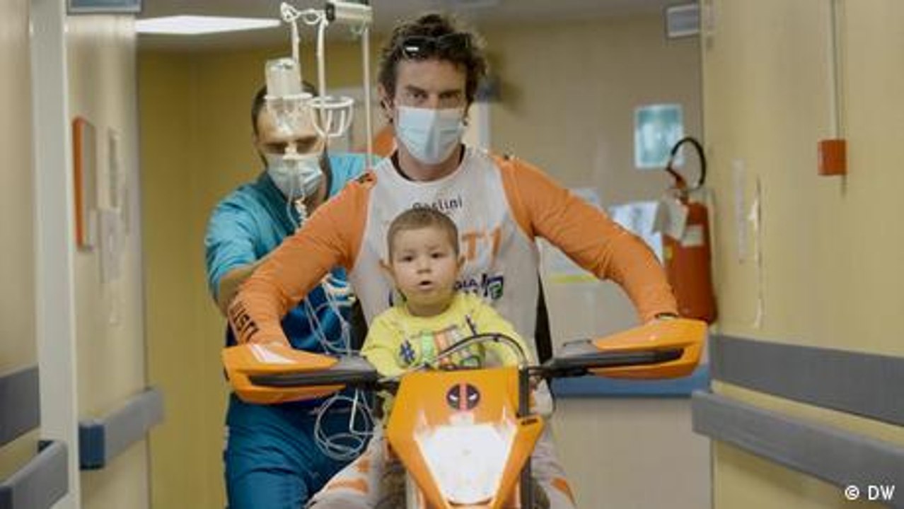 Der italienische Motorradtherapeut hilft auf seine Weise