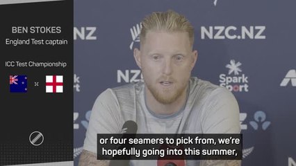 Video herunterladen: Stokes 'excited' about 'great crop' of England fast bowlers