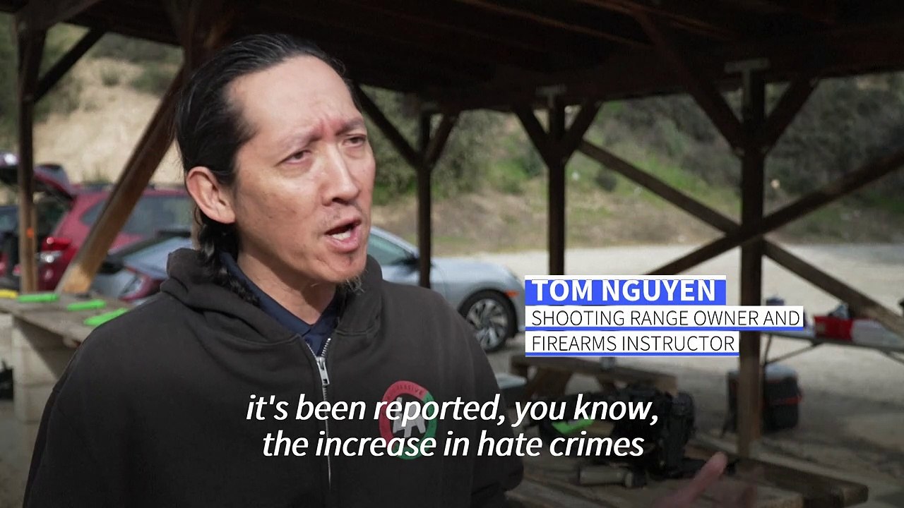 Pandemic racism and mass shootings spur Asian-Americans to take up guns