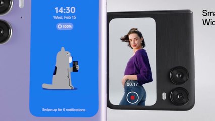 OPPO Find N2 Flip : Dynamic Design