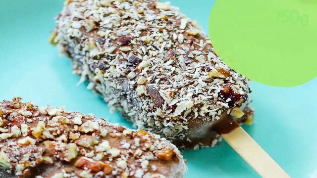 Bâtonnets glacés façon Magnum sans lait et sans œufs