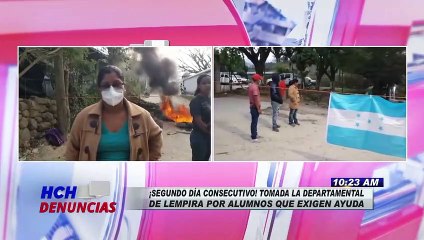 Tomada continúa la Departamental de Educación en Lempira por cierre de una jornada nocturna