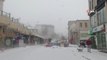 Bolu'da kar yağışı etkili oluyor: Kar kalınlığı 5 santimetreye ulaştı