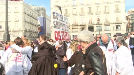 Nueva jornada de huelga de los profesionales madrileños de Atención Primaria