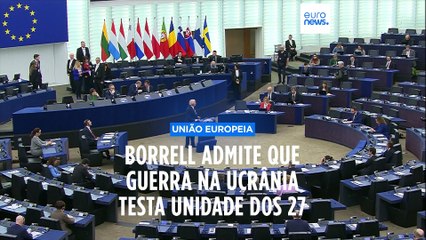 Borrell admite que consenso sobre Ucrânia é tarefa "difícil" na UE