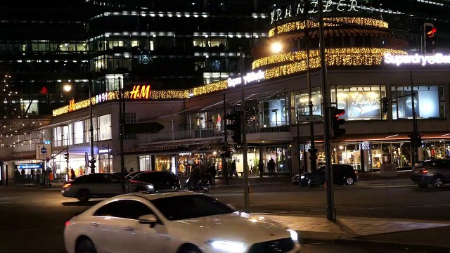Berlin Kurfürstendamm by night - Time Lapse 4k by Michael The GlitterKing