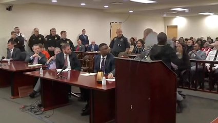 Moment man lunges at Buffalo shooter as victim’s family give emotional testimony