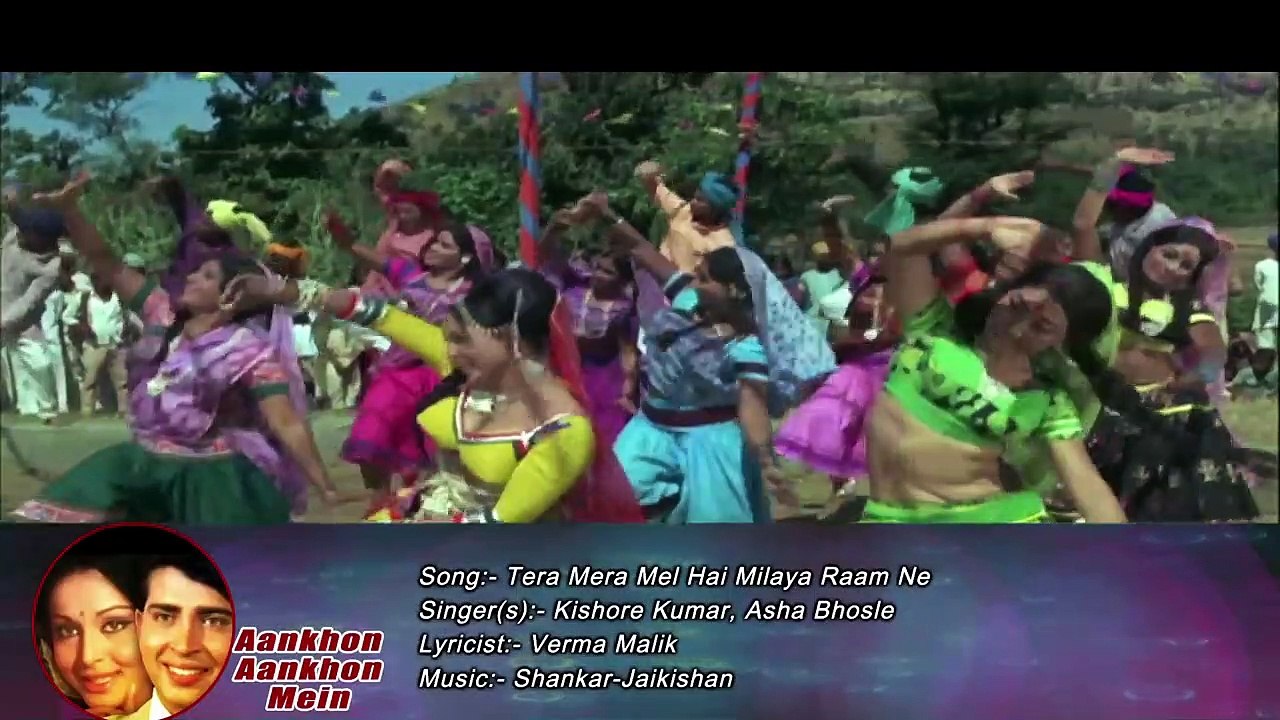 Tera Mera Mel Hai / Kishore Kumar, Asha Bhosle / Aankhon Aankhon Mein 1972 Songs_