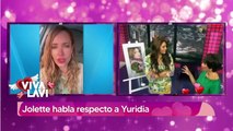 Jolette habla de la polémica entre Yuridia y Paty Chapoy