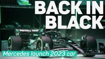 Back in Black - Hamilton and Russell ready to go as Mercedes launch 2023 car
