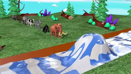 Paint-and-animals-gorilla-Elephant-Duck-_18