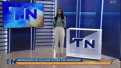 Mensagem de celular termina em agressão no ES