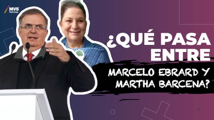Martha Bárcena y la constante crítica a Marcelo Ebrard