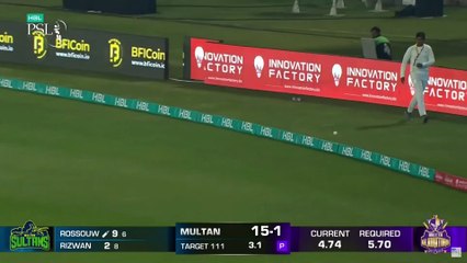 Fantastic Batting By Rilee Rossouw Multan vs Quetta Match 3 HBL PSL 8
