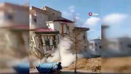 Depreme ait yeni görüntüler ortaya çıktı!