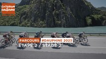 Parcours #Dauphine 2023 - Etape 2 / Stage 2