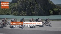 Parcours #Dauphine 2023 - Etape 6 / Stage 6