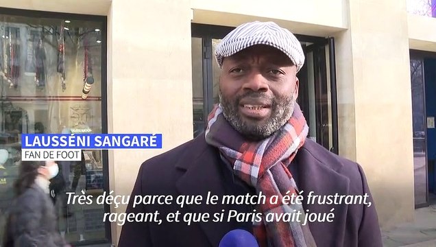 Les supporters du PSG déçus et frustrés après la défaite face au Bayern