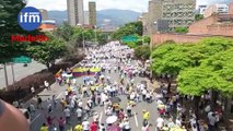Actualización marcha nacional Medellín Juan Carlos Benjumea y Junior Londoño