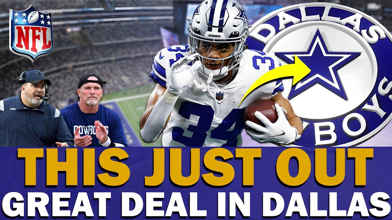 NEWS JUST IN! NEW RB STARTER FOR THE DALLAS COWBOYS!? DALLAS COWBOYS NEWS NFL