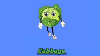 Learn Vegetables Name for kids blue screen no copyright video for children_free to use
