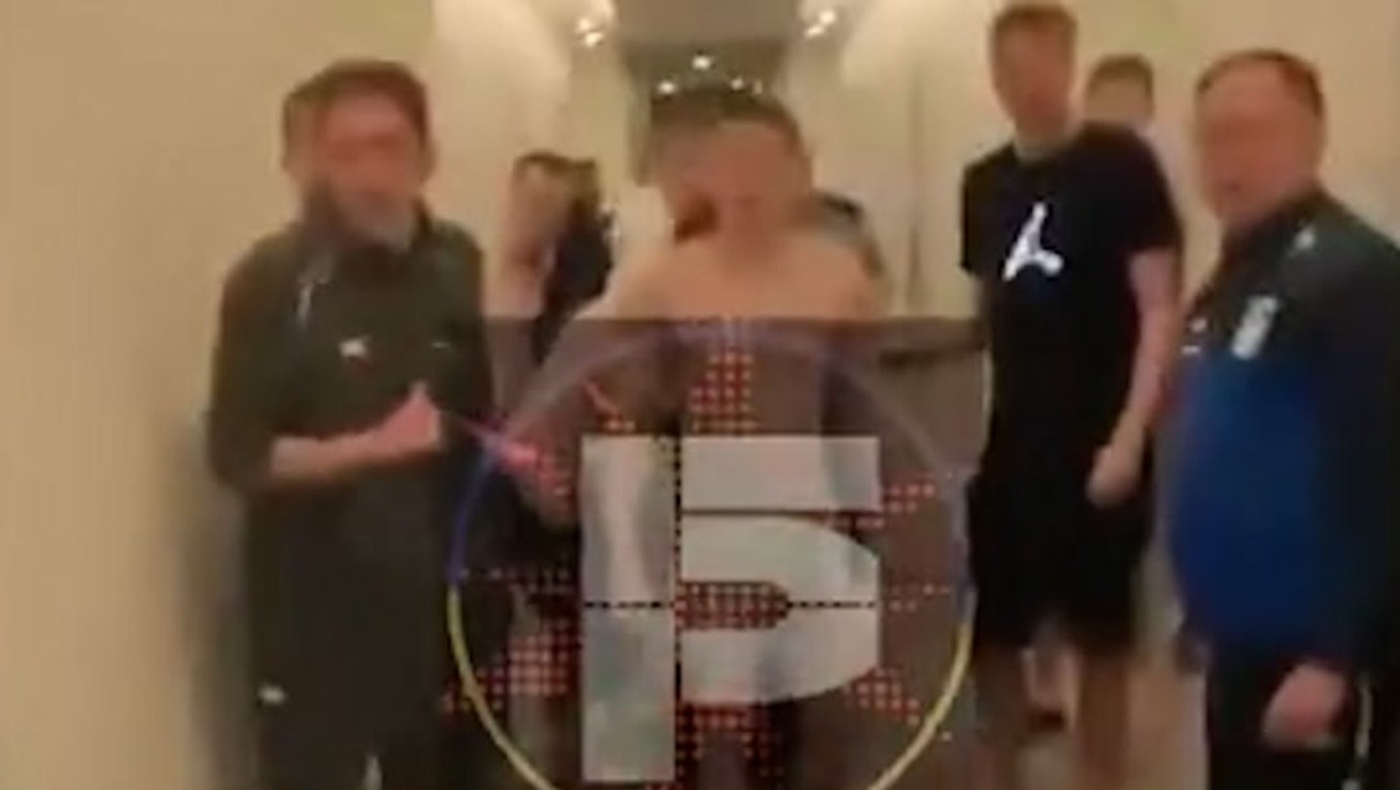 Russian and Ukrainian football teams brawl after checking into same hotel