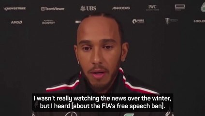 'Nothing will stop me speaking out' - Hamilton defiant despite FIA free speech ban