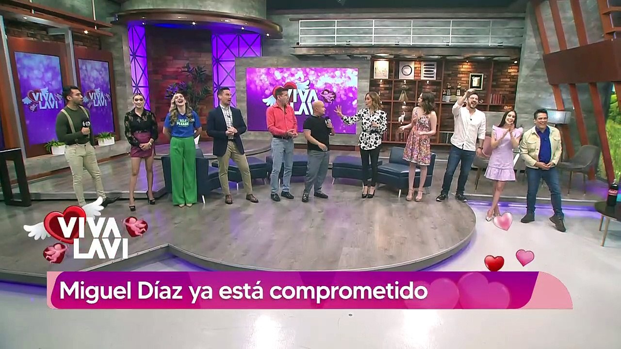 Miguel Díaz anuncia su compromiso