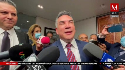 ‘Alito’ Moreno se reúne con Monreal para hablar de agenda legislativa