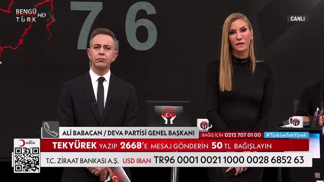 Kılıçdaroğlu, Akşener ve Babacan'ın Türkiye Tek Yürek kampanyasına bağış yaptığı sırada BengüTürk yayını kesti