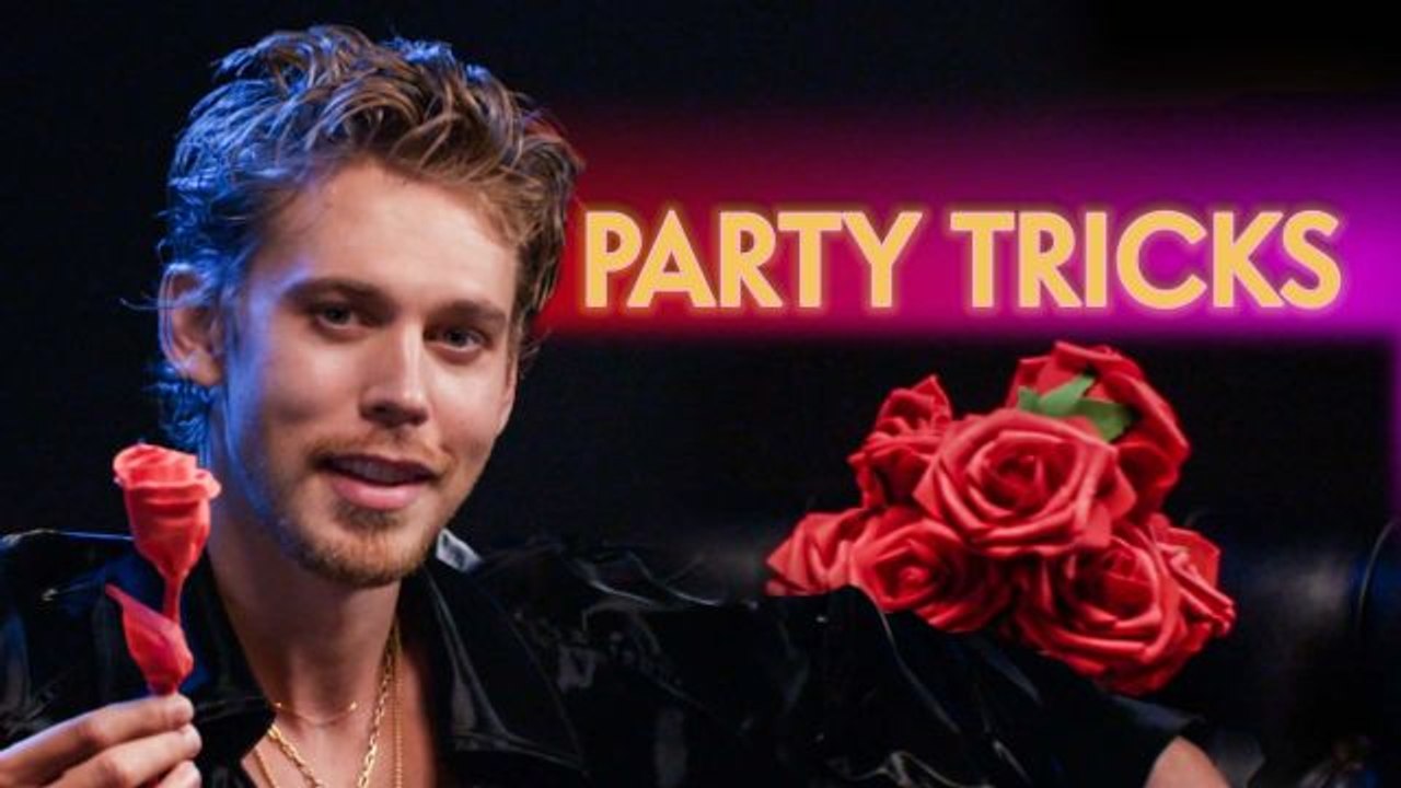 Austin Butler Folds a Paper Rose | Vanity Fair Party Tricks