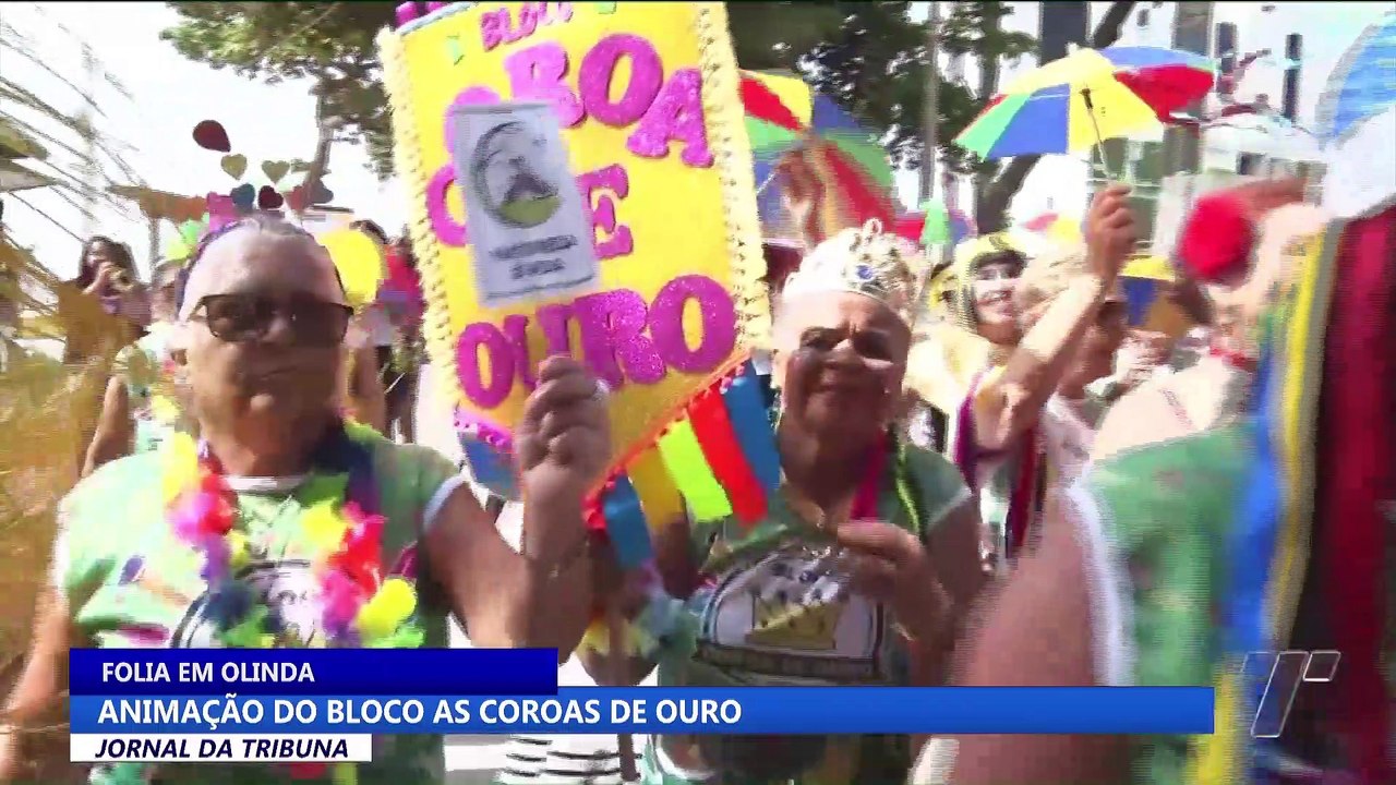 Animação do bloco As Coroas de Ouro