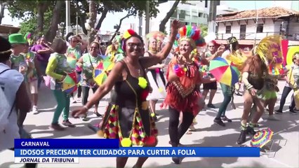Idosos precisam ter cuidados para curtir a folia