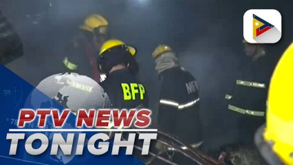 Fire razes residential area in Sta. Cruz, Manila