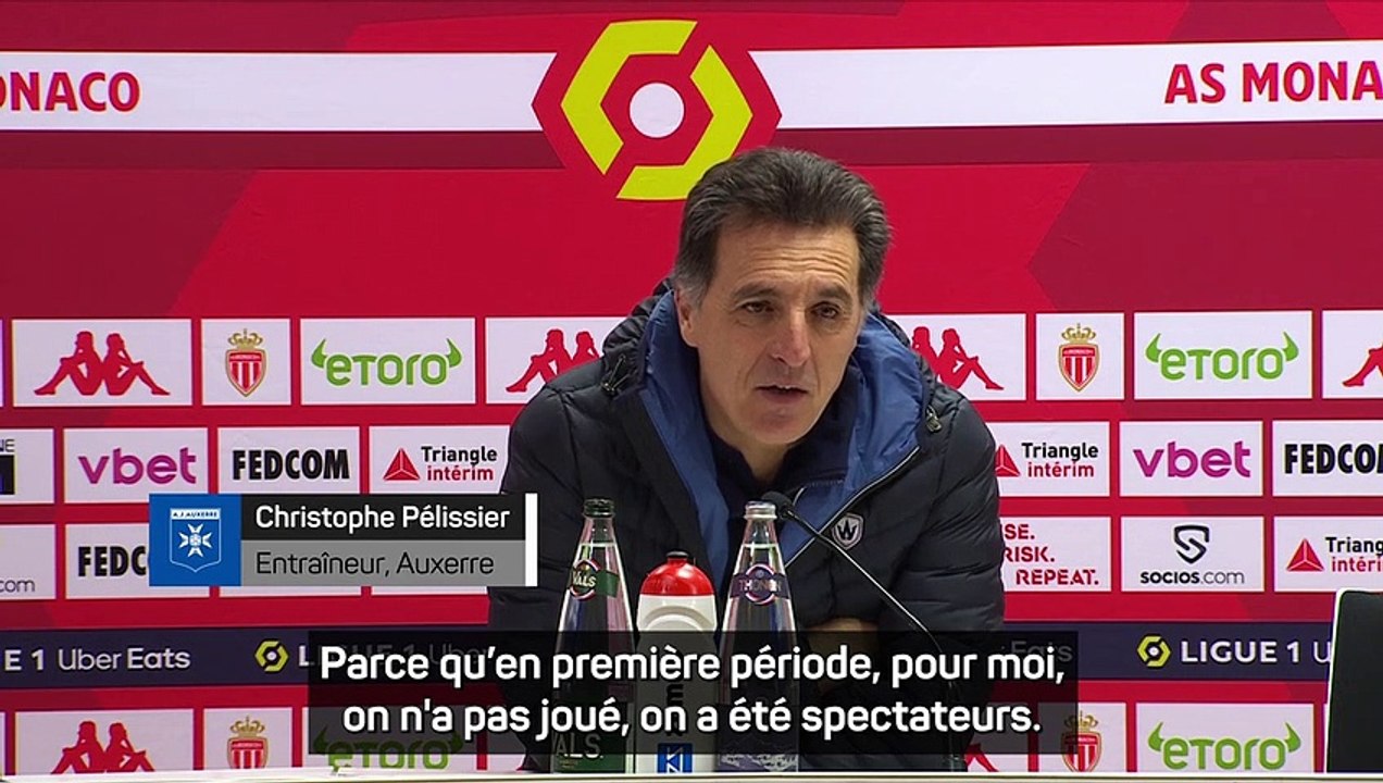 21e j. - Pélissier : "On a été spectateurs en première période"