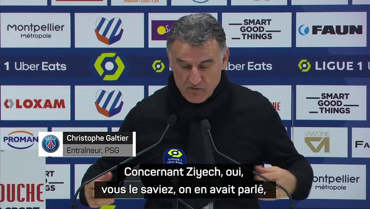 PSG - Galtier revient sur le raté Ziyech : “La responsabilité n’incombe pas au Paris Saint-Germain"
