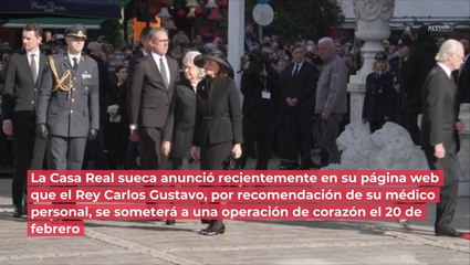El rey de Suecia, Carlos Gustavo, se someterá a delicada cirugía de corazón