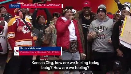 'In our rebuilding year, we are World champs' - Mahomes