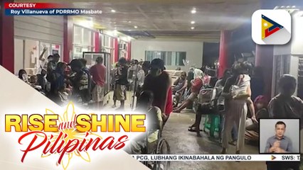 Masbate, niyanig ng magnitude 6.0 na lindol; klase sa lahat ng antas sa mga eskuwelahan, suspendido na