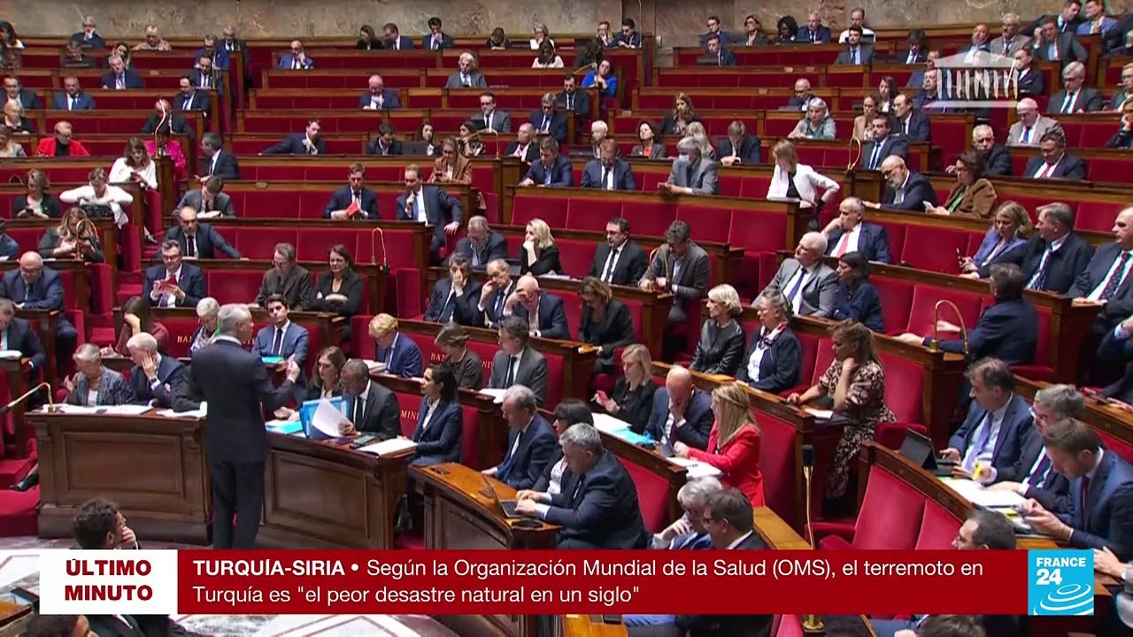 Asamblea Nacional de Francia votó "no" al artículo segundo de la reforma pensional