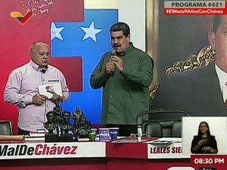 Presidente Nicolás Maduro celebra el 9no aniversario del programa "Con el Mazo Dando"