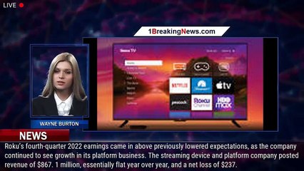 Roku Revenue Flat in Q4, Roku Channel Reaches 100 Million U.S. Viewers - 1breakingnews.com