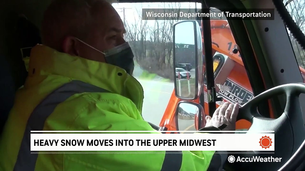 Heavy snow on the way for the Upper Midwest