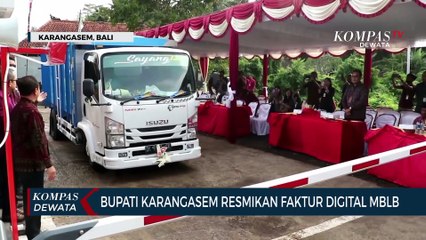 Bupati Karangasem Resmikan Faktur Digital MBLB