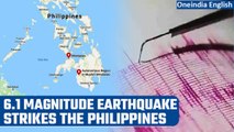 6.1 magnitude earthquake jolts the central Philippines; no casualties reported | Oneindia News