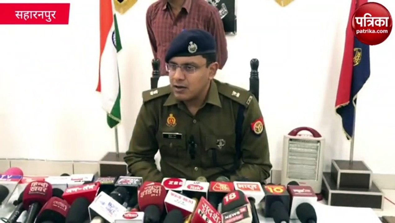 सहारनपुर में पुलिस बदमाशों के बीच मुठभेड़