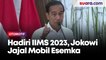 Hadiri IIMS 2023, Jokowi Langsung Jajal Mobil Esemka
